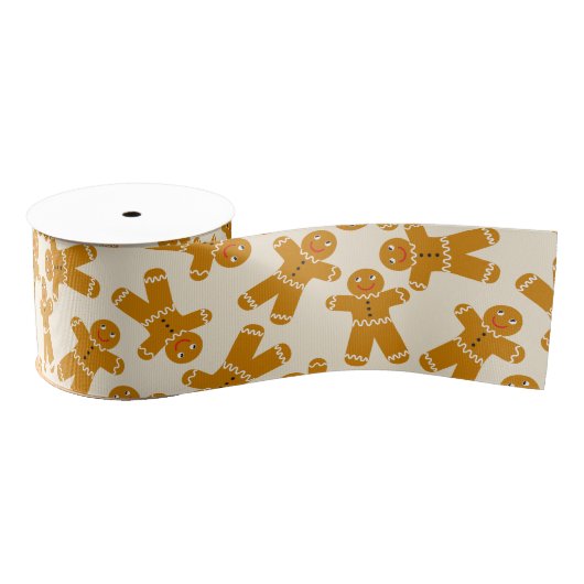 Een peperkoekkoekje grosgrain lint (Spoel)