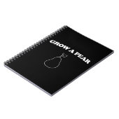Een peren kweken notitieboek (Linkerzijde)