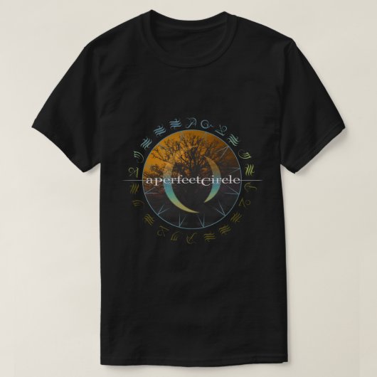 Een perfect cirkelbos t-shirt (Design voorkant)