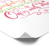 Een perfect huwelijk is slechts twee imperfecte me poster (Hoek)