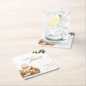 Een perfect paar wijn- en kaasfeest voor verloofde kartonnen onderzetters (Insitu)