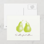Een perfect peer Briefkaart (Voorkant / Achterkant)