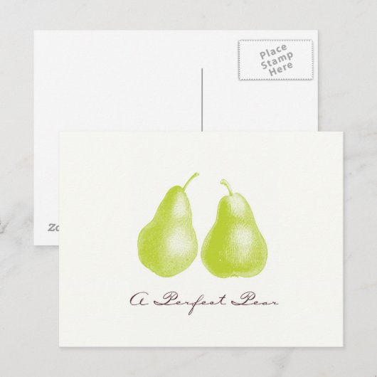 Een perfect peer Briefkaart (Voorkant / Achterkant)