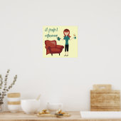 Een perfect Poster 's middags (Keuken)