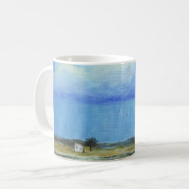 Een perfect Storm Abstract kunstlandschapsschilder Koffiemok