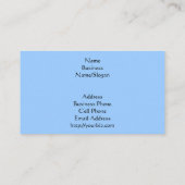 Een perfect Storm, het Abstracte Schilderen van Visitekaartje (Achterkant)