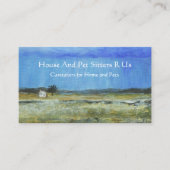 Een perfect Storm, het Abstracte Schilderen van Visitekaartje (Voorkant)