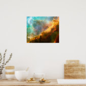 Een perfect Storm van turbulente gassen Poster (Keuken)