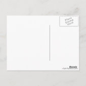 Een perfect strand briefkaart (Achterkant)