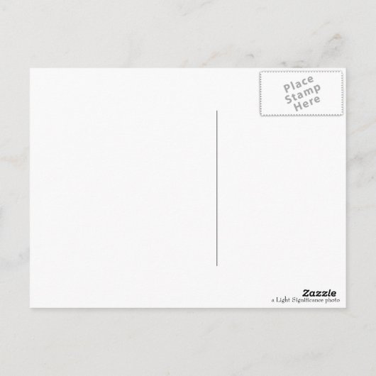 Een perfect strand briefkaart (Achterkant)