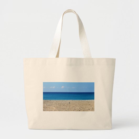Een perfect strand grote tote bag (Voorkant)
