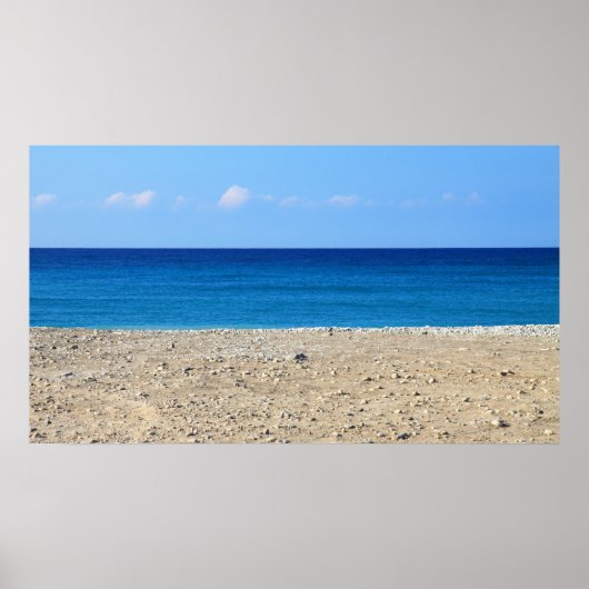 Een perfect strand poster (Voorkant)