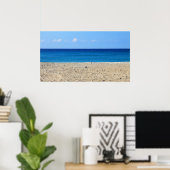 Een perfect strand poster (Thuiskantoor)