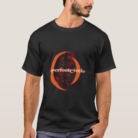 Een perfecte cirkel â€"Mer de Noms glyph cirkel 20 T-shirt (Voorkant)