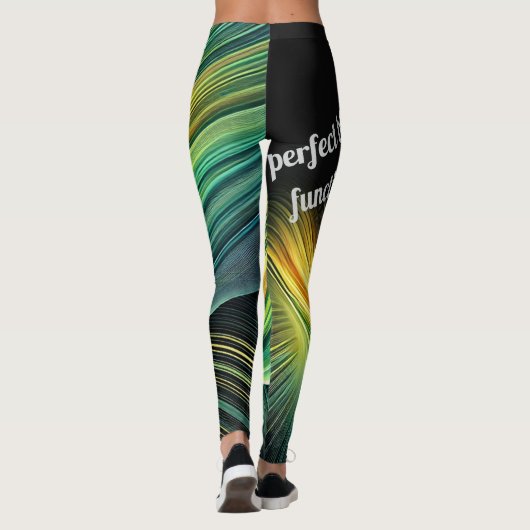 Een perfecte combinatie van mode en functie, leggings (Achterkant)