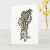 Een perfecte Gentlephalopod Kaart (Gele Bloem)