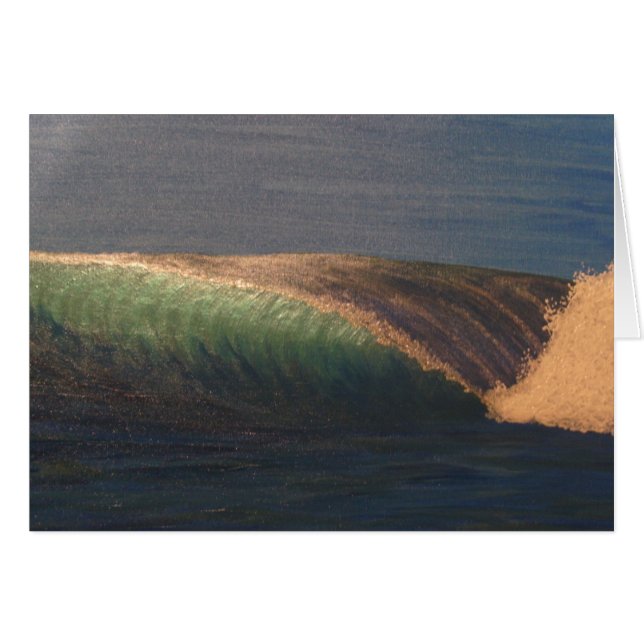 Een perfecte golf (Voorkant Horizontaal)