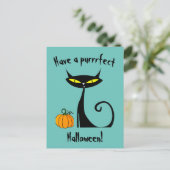 Een perfecte Halloween! Briefkaart (Staand voorkant)