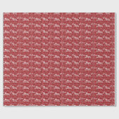 Een perfecte kerst cadeaupapier (Vlak)