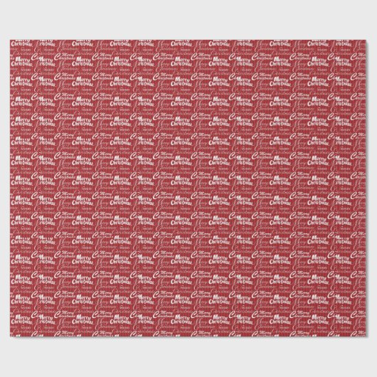 Een perfecte kerst cadeaupapier (Vlak)