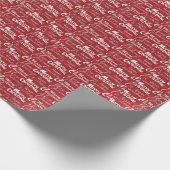 Een perfecte kerst cadeaupapier (Hoek)