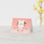 Een perfecte match kaart (Gele Bloem)