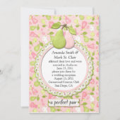 Een perfecte paar post bruiloft uitnodiging (Voorkant)