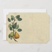 Een perfecte parelaar, schuur, Boerderij bruiloft Kaart (Achterkant)