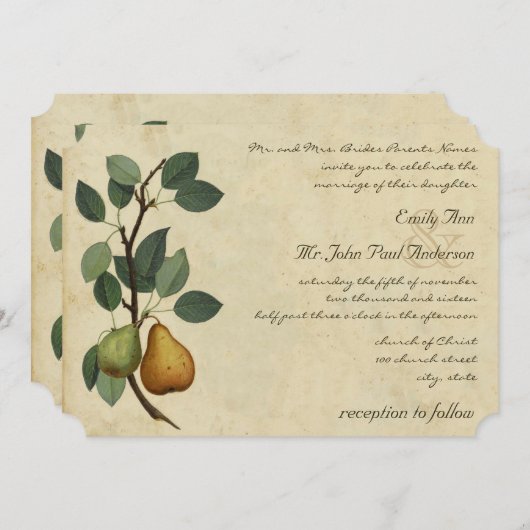 Een perfecte parelaar, schuur, Boerderij bruiloft Kaart (Voorkant / Achterkant)