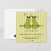 Een perfecte paring save the date (Voorkant / Achterkant)