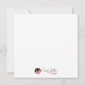 Een perfecte paring save the date (Achterkant)