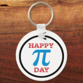 Een perfecte Pi-dag cirkel Sleutelhanger (Voorkant)