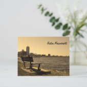 Een perfecte plek om de Charles te Uitzichten Briefkaart (Staand voorkant)