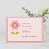 Een perfecte Stem Baby shower-uitnodiging Kaart (Staand voorkant)