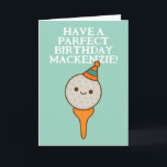 Een perfecte verjaardagsgolf op maat kaart<br><div class="desc">Heb een PARfect Verjaardag Gepersonaliseerde Golf thema Kaarten van Ricaso. Met een schattige kleine kawaii golfbal op een t-shirt, is het dragen van een party pet en klaar om uw grote dag te vieren. Perfecte kaart voor de golfliefhebber. Golfer thema wenskaarten zijn zeker een hit (zelfs als je vaak missen)...</div>