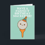 Een perfecte verjaardagsgolf op maat kaart<br><div class="desc">Heb een PARfect Verjaardag Gepersonaliseerde Golf thema Kaarten van Ricaso. Met een schattige kleine kawaii golfbal op een t-shirt, is het dragen van een party pet en klaar om uw grote dag te vieren. Perfecte kaart voor de golfliefhebber. Golfer thema wenskaarten zijn zeker een hit (zelfs als je vaak missen)...</div>