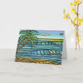 Eén perfecte Wenskaart Kaart (Gele Bloem)