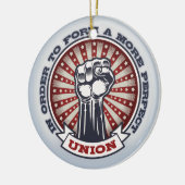 Een perfectere Unie Keramisch Ornament (Links)