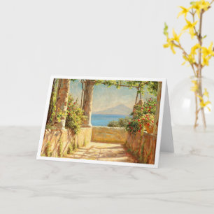 Een pergola op Capri, Emil Wennerwald Kaart