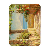 Een pergola op Capri, Emil Wennerwald Magneet (Verticaal)