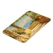 Een pergola op Capri, Emil Wennerwald Magneet (Linkerzijde)