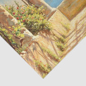 Een pergola op Capri, Emil Wennerwald Tissuepapier (Detail)