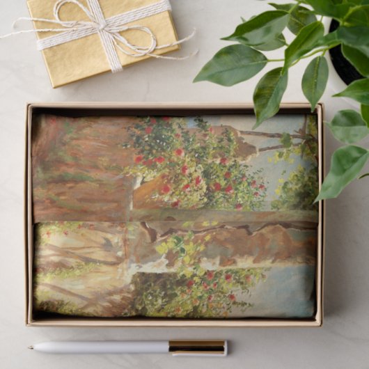 Een pergola op Capri, Emil Wennerwald Tissuepapier (Geschenk)