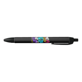 Eén persoon, één ID, één stem Zwarte Inkt Pen
