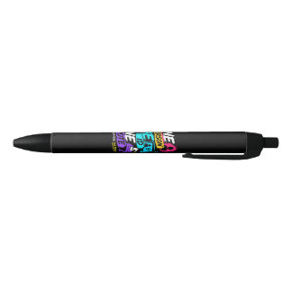 Eén persoon, één ID, één stem Zwarte Inkt Pen