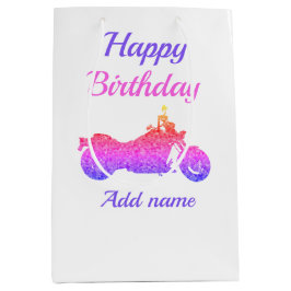 Een persoonlijke cadeautas voor motorfietsen/motor