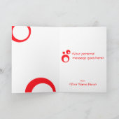 Een persoonlijke Groet Kaart (Binnen)