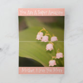 Een persoonlijke Moederdag Kaart (Binnen)