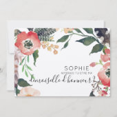 een persoonlijke uitnodiging voor de demoiselle d' (Voorkant)