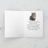 Een Perzische Kat Persoonlijkheid Verjaardag Leuk  Kaart (Binnen)